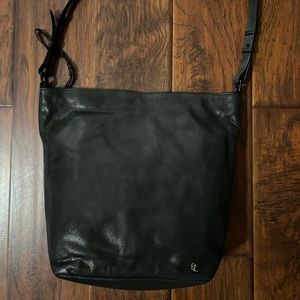 Elliott Lucca black leather bag